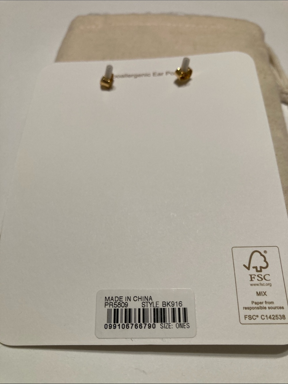 JCrew mixed stone drop earrings - Picture 3 of 3